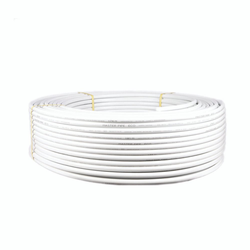 لوله پنج لایه 16 ، لوله اکو مسترپایپ، PEX-AL-PEX 16mm، لوله گرمایش از کف، لوله آب سرد و گرم، لوله تاسیسات ساختمانی