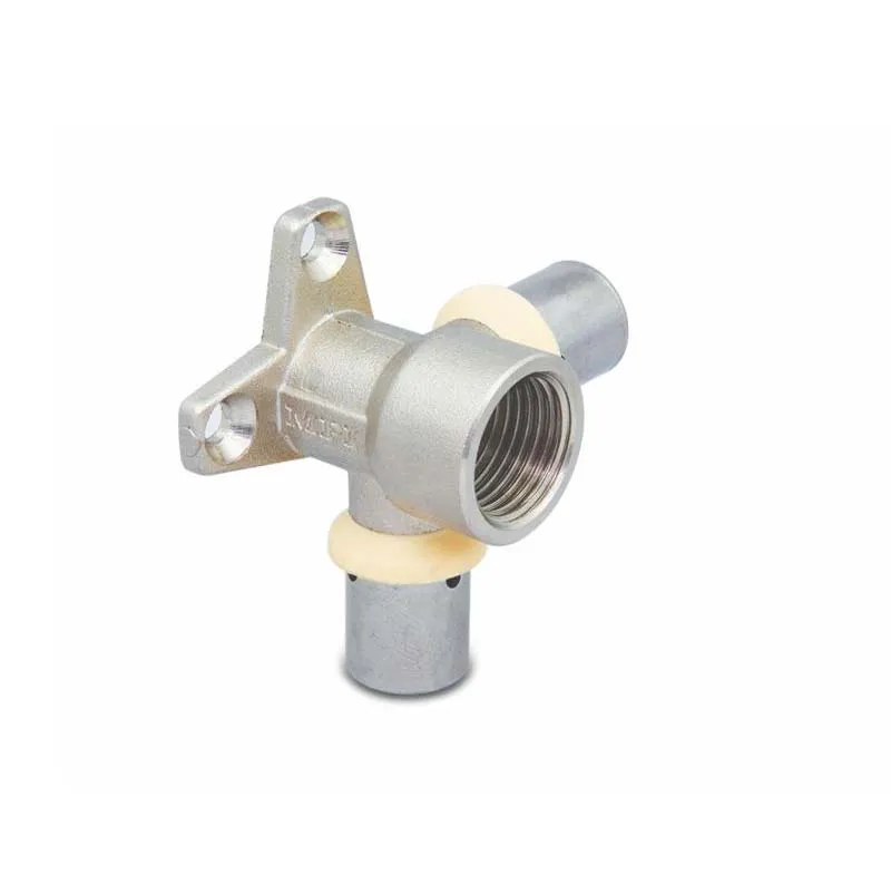 زانو سه راه دیواری صفحه دار تو پیچ °90 پرسی