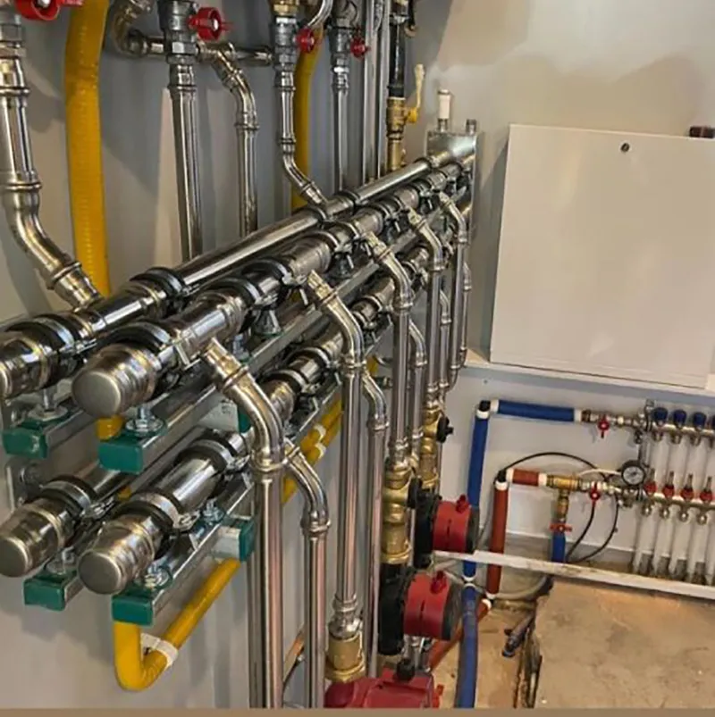 رسوب‌گرفتن مدارها و فیلترهای برگشت گرمایش از کف