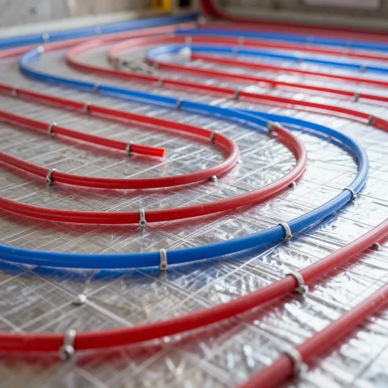 فرآیند نصب سیستم گرمایش از کف 