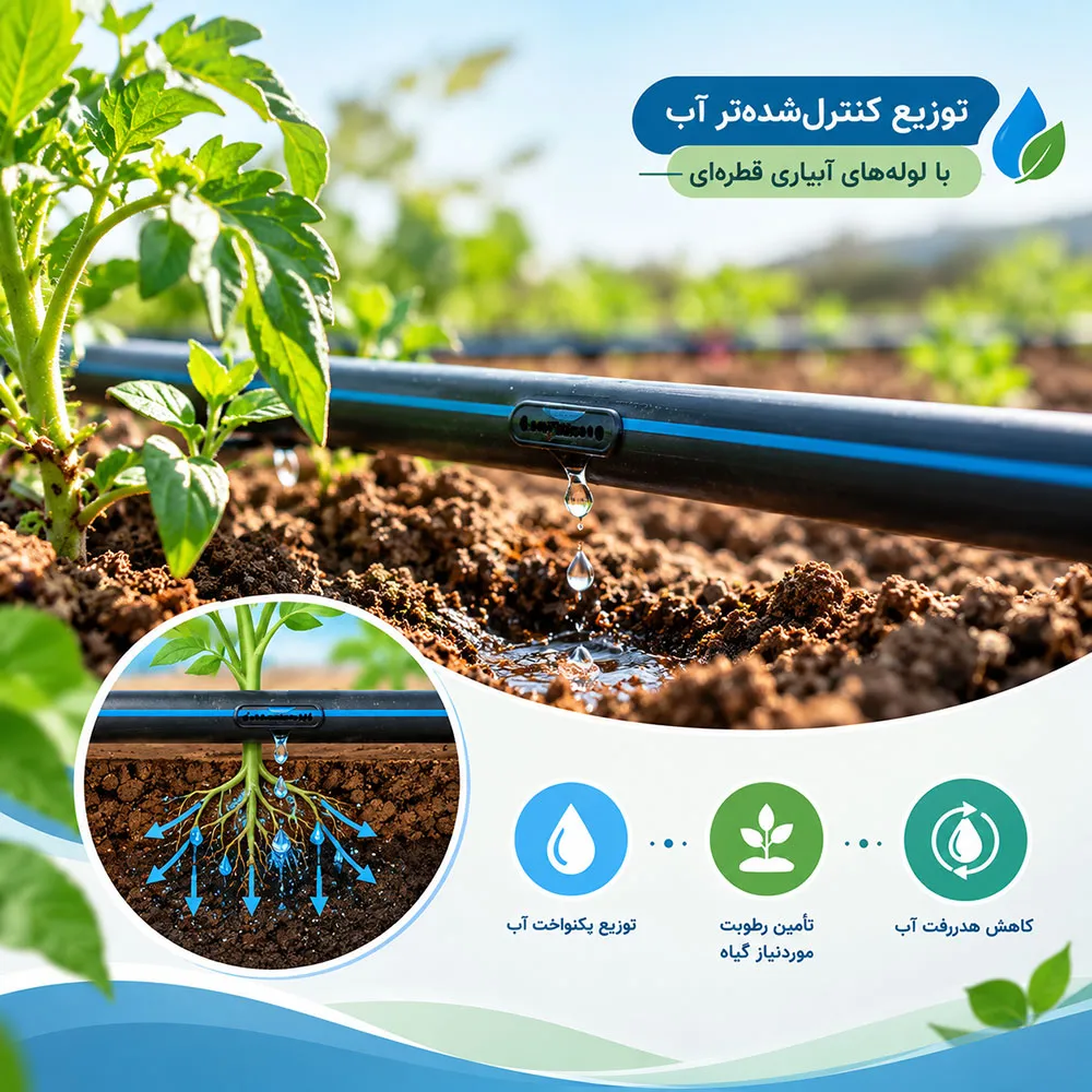 توزیع کنترلشدهتر آب
